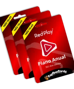 Recarga RedPlay - Anual (3 telas)