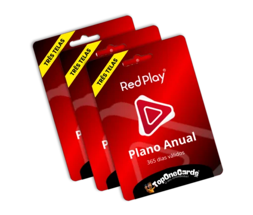 Recarga RedPlay - Anual (3 telas)